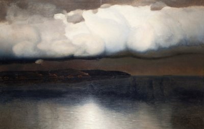 nEnglish: أصبح صمتًا استقر الهدوء بهدوءٍ قبل الهدوء قبل العاصفة: Beangstigende Ruhe drohende Stillen: n بواسطة نيكولاي نيكانوروفيتش دوبوفسكوي